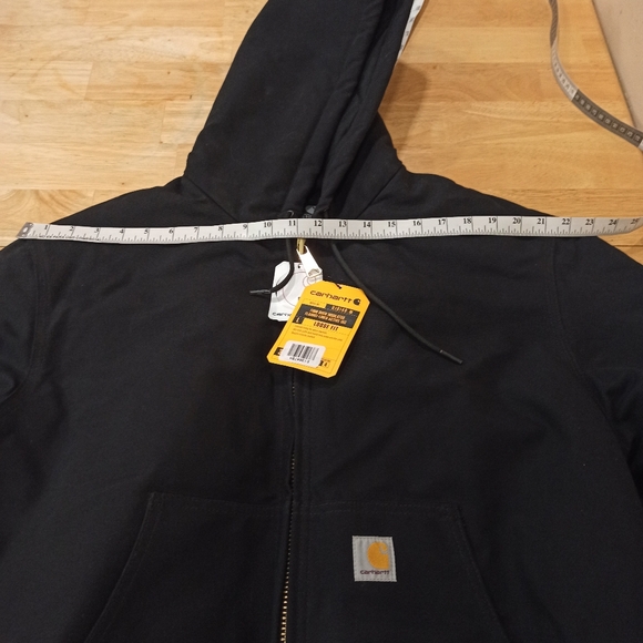 Carhartt Men's Loose Fit Firm Duck Insulated l-Lined Active Jack. Sz large - Picture 11 of 14